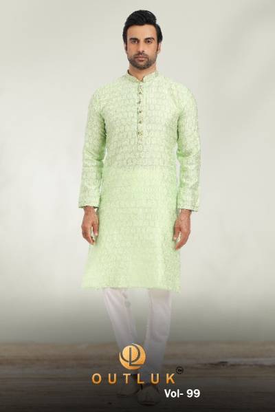Outluk Vol 99 Designer Traditional wear Mens Kurta Payjama Collection
